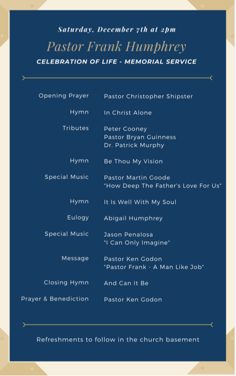 Necrological Service Script Tagalog
